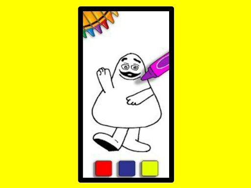 Grimace Coloring Book - free online Browser game
