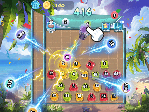2048Skill Edition - free online Browser game