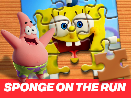Sponge on the Run Jigsaw Puzzle - free online Browser game