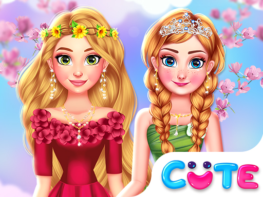 Disney Girls Spring Blossoms - free online Browser game
