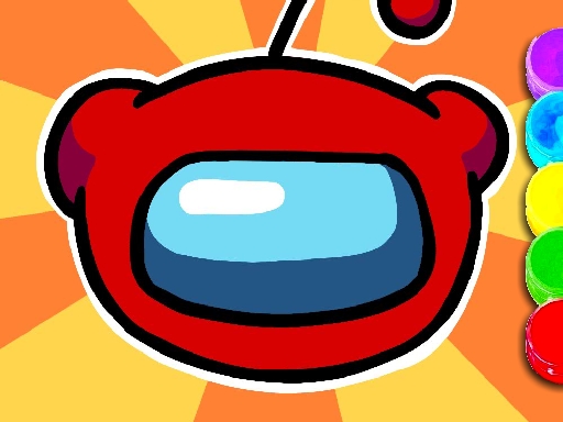 Among Us Coloring Book - free online Browser game