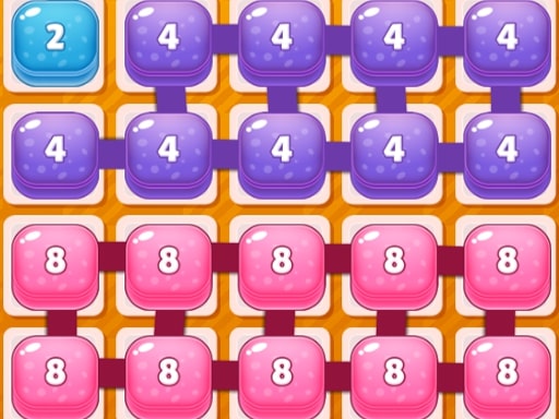 Merge 2048 Cake - free online Browser game