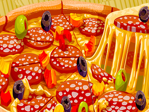 Baking Pizza - free online Browser game