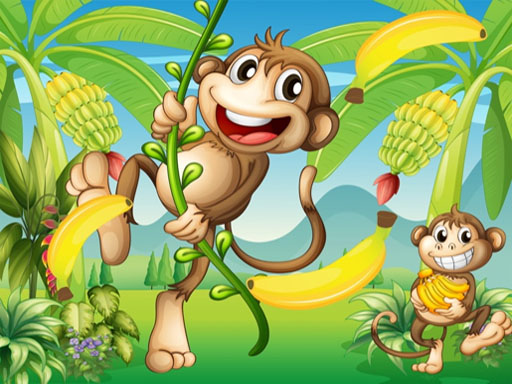 Jungle Monkey Run - free online Browser game