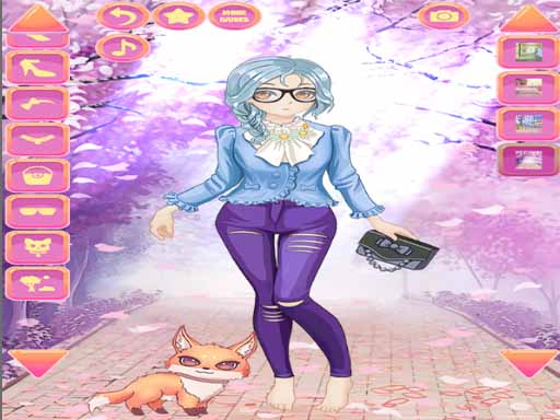 Kawaii Anime Dress Up - free online Browser game