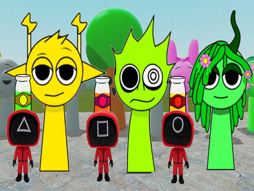 Squid Sprunki Tap Game 2 - free online Browser game