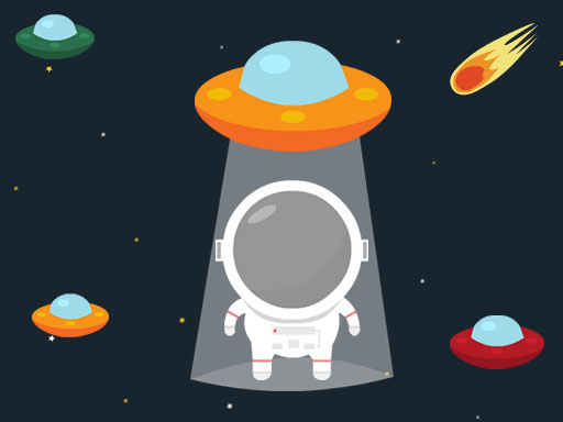 Astronaut vs Aliens - free online Browser game