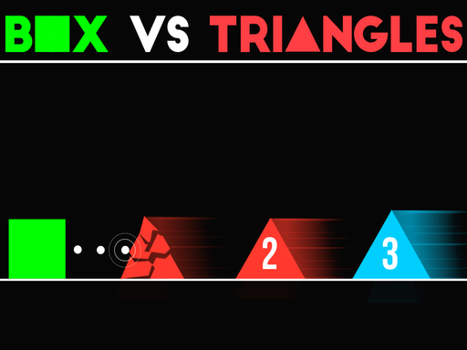Box VS Triangles - free online Browser game