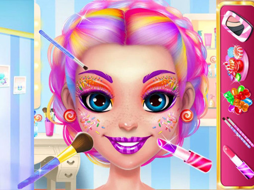 Candy Makeup Fashion Girl - free online Browser game
