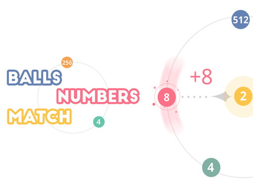 Balls Numbers Match ! - free online Browser game