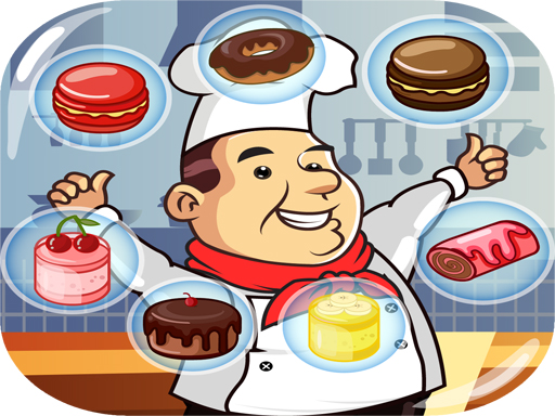 Bubble Shooter Happy Chef - free online Browser game