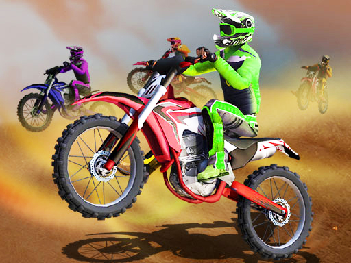Dirt Bike MotoCross - free online Browser game