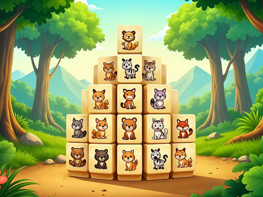 Animal Kingdom Mahjong - free online Browser game