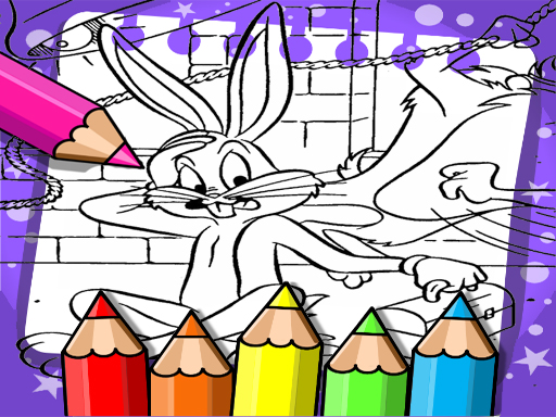 Bugs Bunny Coloring Book - free online Browser game
