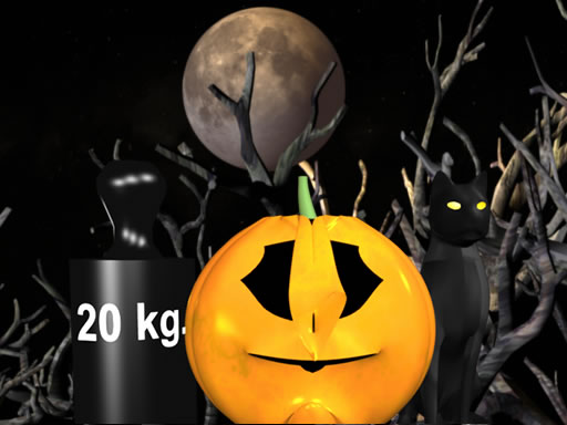 Halloween Pumpkin Weighin; - free online Browser game