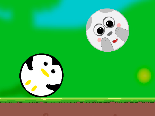Animals Party Ball - 2 Player - free online Browser game