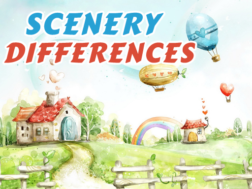 Fantasy Scenery Differences - free online Browser game