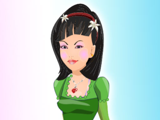 Asian Girl Dress Up - free online Browser game