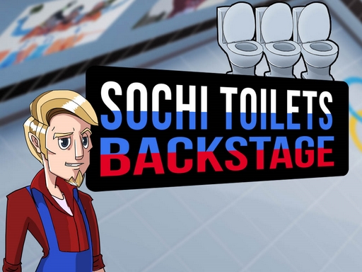 Sochi Toilets Backstage - free online Browser game