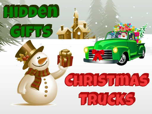 Christmas Trucks Hidden Gifts - free online Browser game