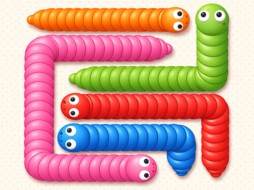 Twisted Snakes Brain Puzzle - free online Browser game