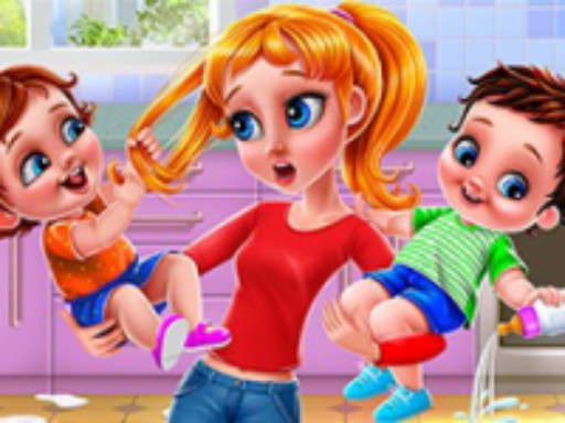 Babysitter Madness - free online Browser game