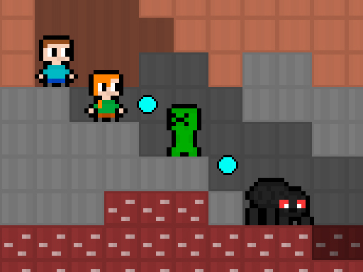 MCBros PixelCraft - free online Browser game