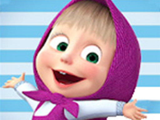 A Day With Masha And The Bear - Fun Together - free online Browser game