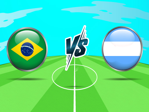 Brazil vs Argentina Challenge - free online Browser game