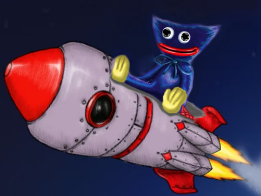 Huggy Wuggy in space - free online Browser game
