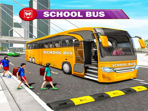 High School Bus Game - free online Browser game