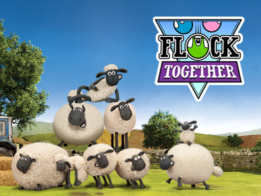 SHAUN THE SHEEP FLOCK TOGETHER - free online Browser game