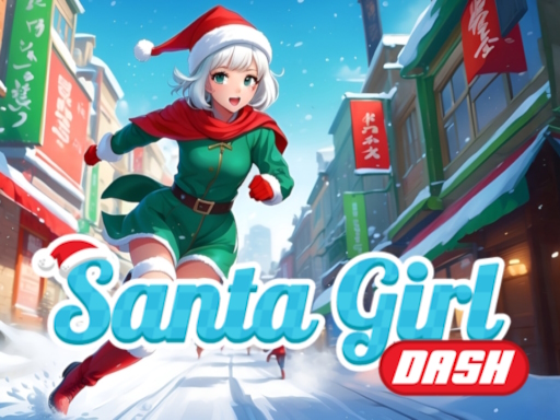 Santa Girl Dash - free online Browser game