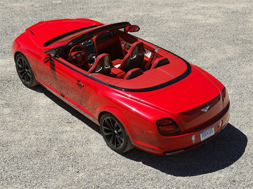 Bentley Supersports Convertible Puzzle - free online Browser game