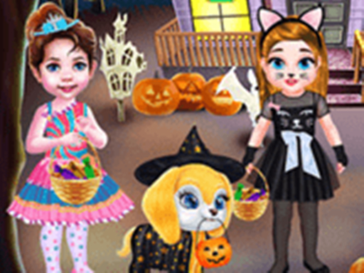 Baby Taylor Halloween Fun - Makeup & Dressup - free online Browser game