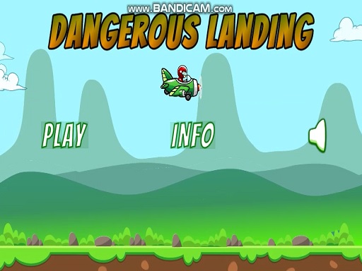 Dangerous Landing - free online Browser game