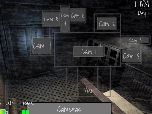 Five Nights at Horror Games - free online Browser game