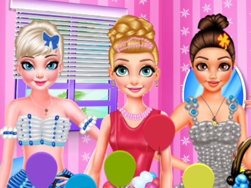 PRINCESS BALLOON FESTIVAL DRESS UP - free online Browser game