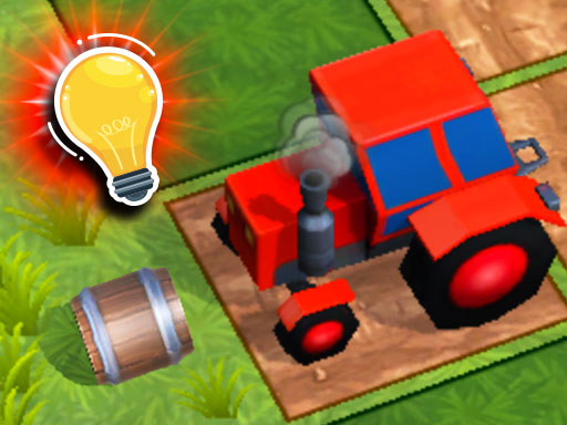 Farm Puzzle 3D - free online Browser game