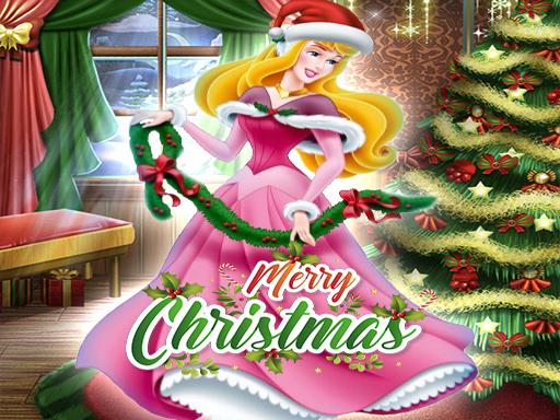 Princess Aurora Christmas Sweater Dress Up - free online Browser game