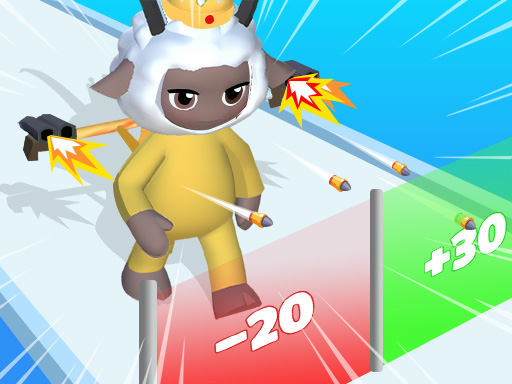 Pretty Sheep Run - free online Browser game