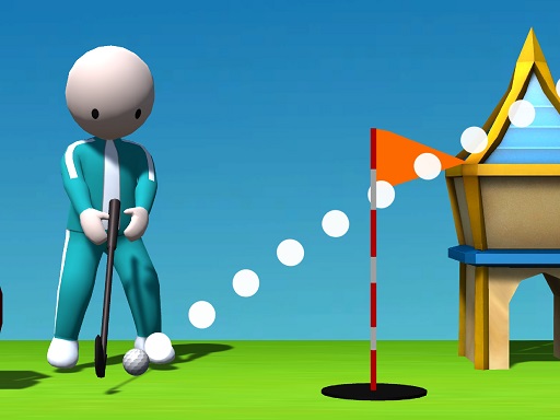 Squid Gamer Golf 3D - free online Browser game