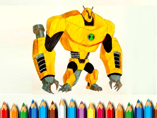 Ben10 Monsters Coloring - free online Browser game