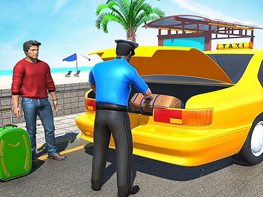 Offroad Mountain Taxi Cab Driver Game - free online Browser game