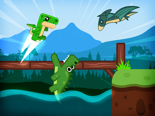 Dino Puzzle Adventure - free online Browser game
