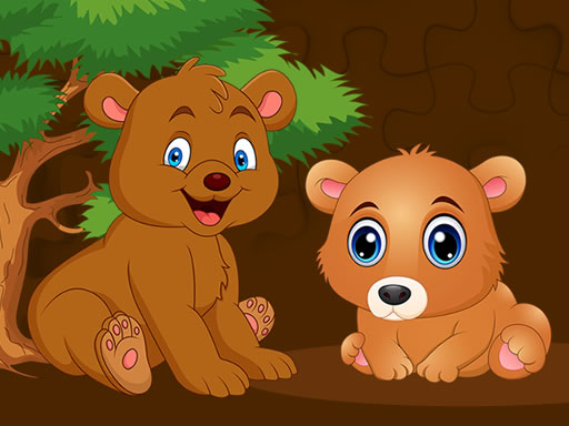 Baby Bear Jigsaw - free online Browser game