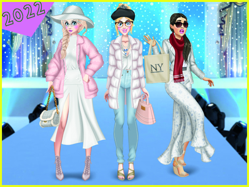 Winter White Outfits: Dress Up Game - free online Browser game