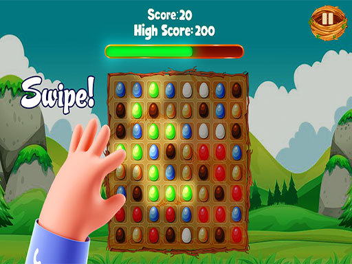 Candy Crush Eggs Blast Game: Eggs Link Puzzle - free online Browser game