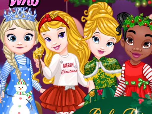 Baby Princesses Wonderful Christmas - free online Browser game