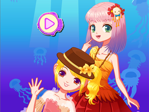 Mermaid Princess Dress Up Salon - free online Browser game